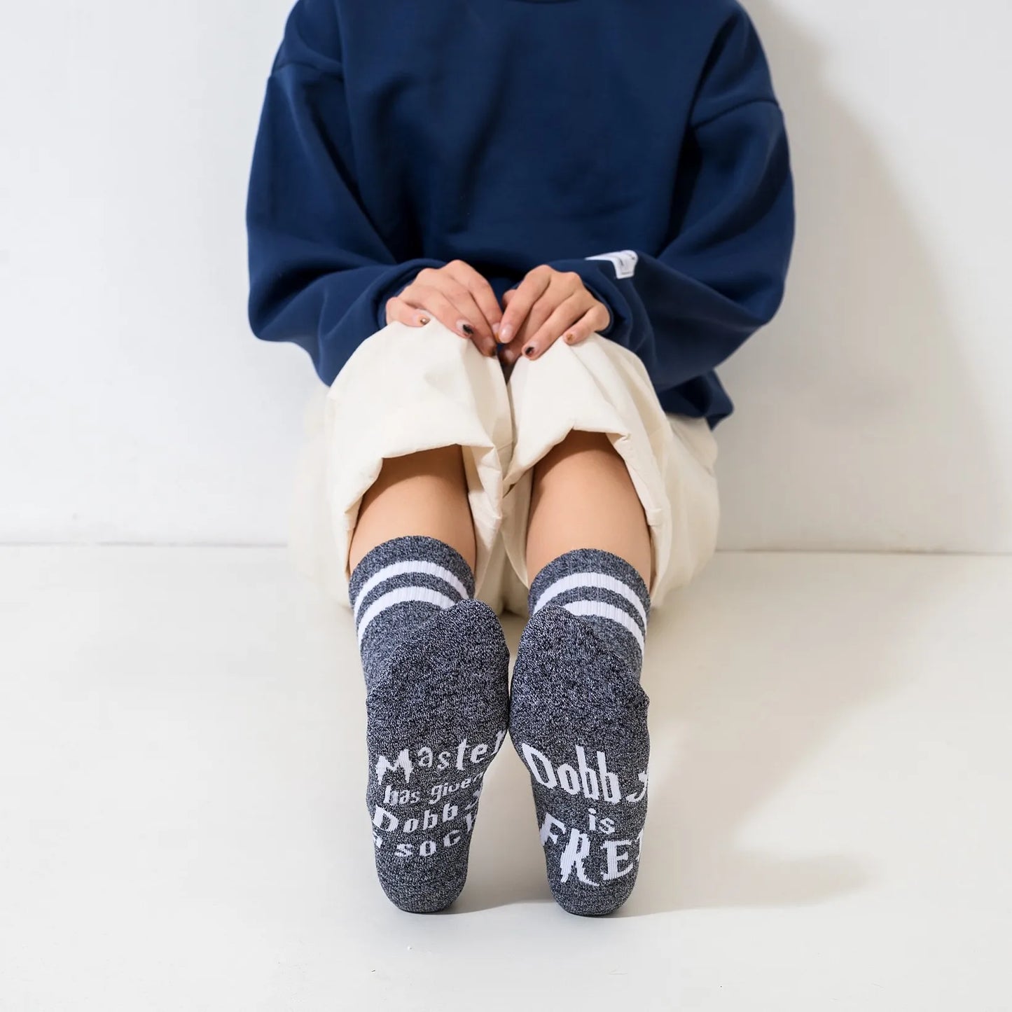 Calzini Dobby Cotton Letter – stocksocks™