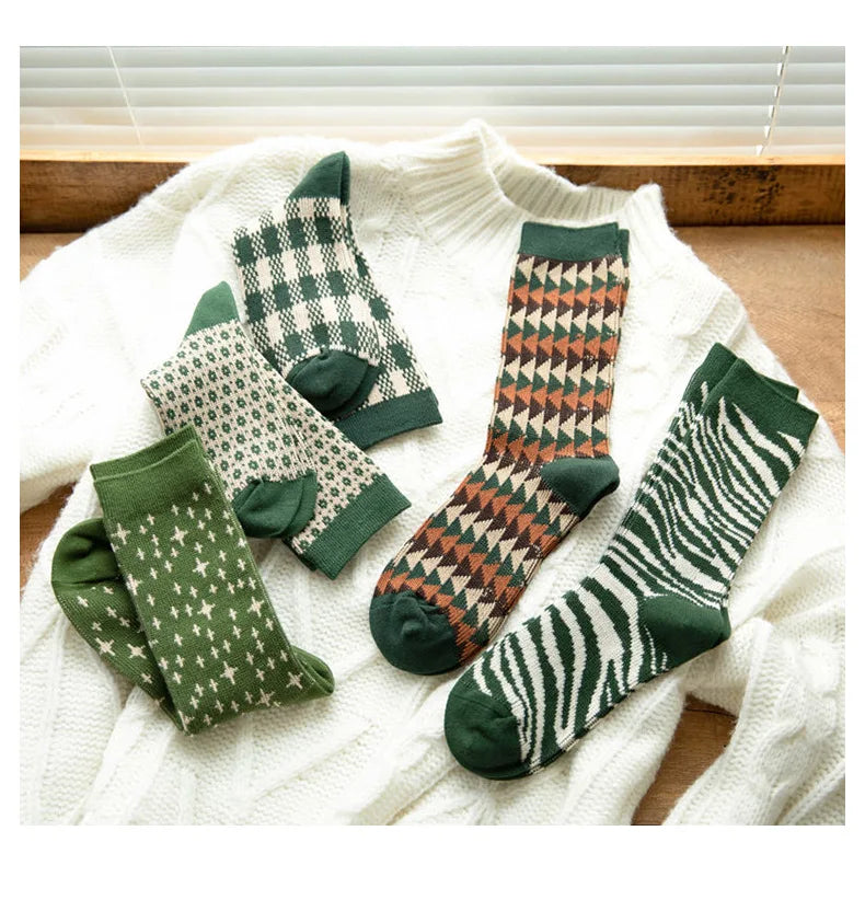 Calzini Vintage Warm Floral - stocksocks™